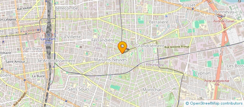 localisation de l'entreprise MONSIEUR EHIMWENMA SAMUEL  VILLEURBANNE