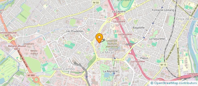 localisation de l'entreprise MONSIEUR EHIS JACKSON à TOULOUSE
