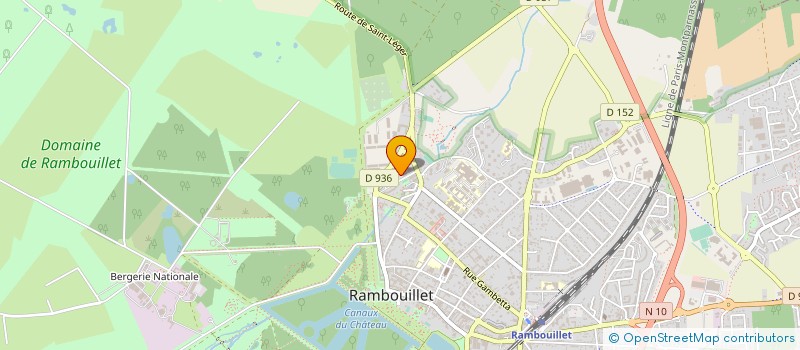localisation de l'entreprise MONSIEUR EHOUMAN KODJO à RAMBOUILLET