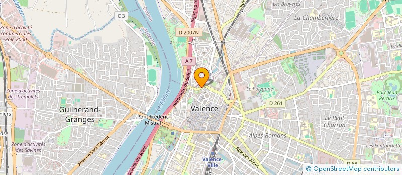 localisation de l'entreprise MONSIEUR EHSAN AHMED  VALENCE