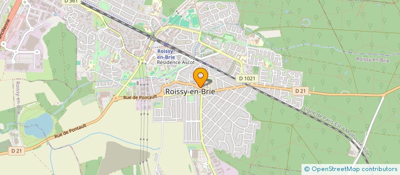 localisation de l'entreprise MONSIEUR EHSAN JAKUBI  ROISSY-EN-BRIE