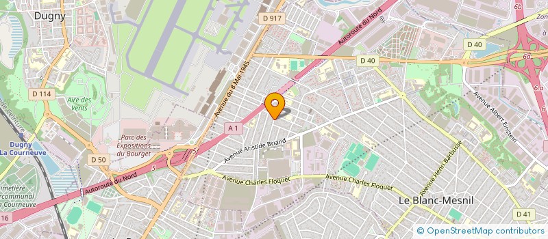 localisation de l'entreprise MONSIEUR EHSAN MAHBOOB à LE BLANC-MESNIL