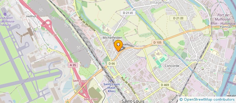 localisation de l'entreprise MONSIEUR EHSAN NASSERI  SAINT-LOUIS