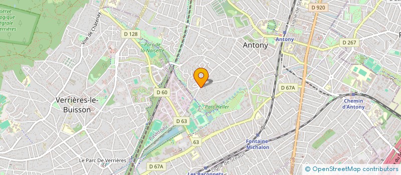localisation de l'entreprise MONSIEUR EHSAN SHAHIDPOUR HASHEMI à ANTONY