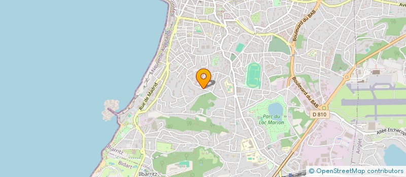 localisation de l'entreprise MONSIEUR EHSAN WALIZADA à BIARRITZ