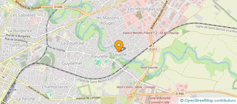 localisation de l'entreprise MONSIEUR EHSANMAL SAFI à NIORT
