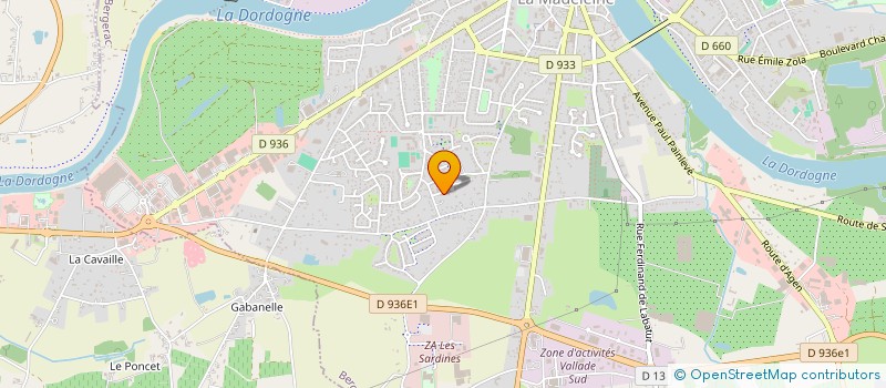 localisation de l'entreprise MONSIEUR EHSANULLAH HABIBI à BERGERAC