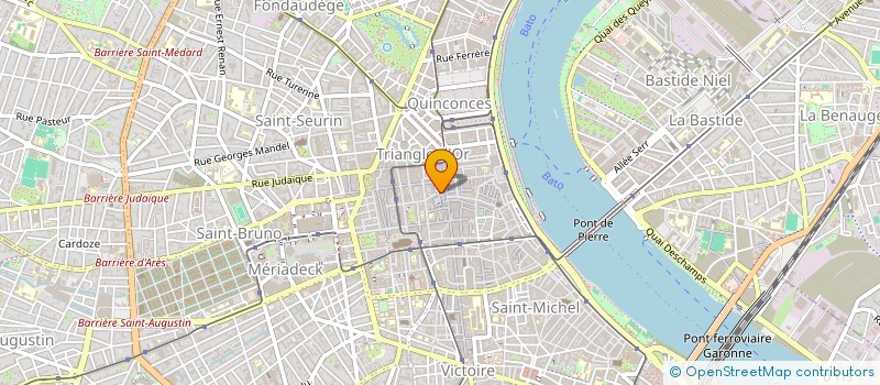 localisation de l'entreprise MONSIEUR EHSANULLAH IBRAHIMI  BORDEAUX