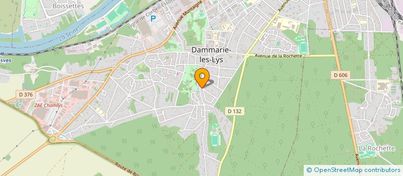 localisation de l'entreprise MONSIEUR EHSANULLAH RAHMANI à DAMMARIE-LES-LYS