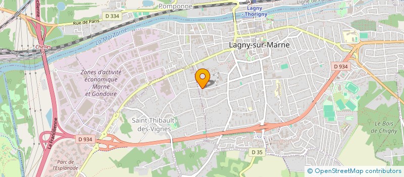 localisation de l'entreprise MONSIEUR EHTISHAM UMER  CHESSY