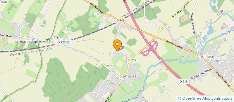 localisation de l'entreprise MONSIEUR EI NICOLAS EI LEFEBVRE  ZOUAFQUES