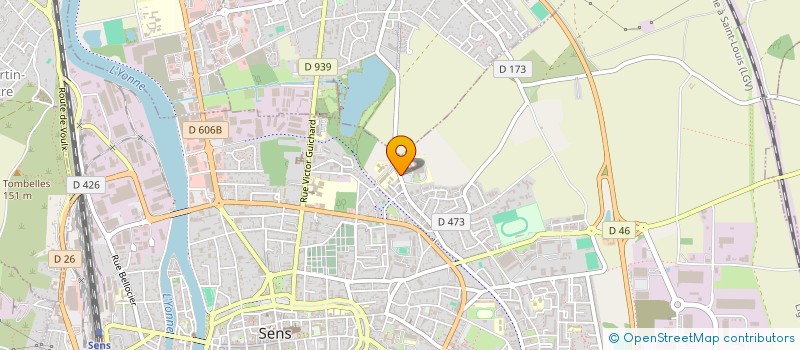 localisation de l'entreprise MONSIEUR EIAD SALAMEH à SENS