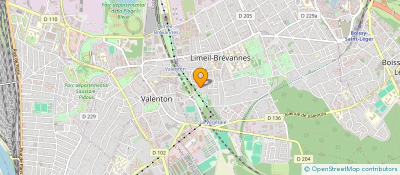 localisation de l'entreprise MONSIEUR EID SAMY  LIMEIL-BREVANNES