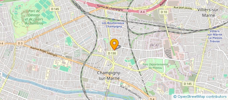 localisation de l'entreprise MONSIEUR EILIN CEREMPEI à CHAMPIGNY-SUR-MARNE