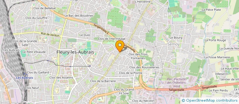 localisation de l'entreprise MONSIEUR EINARS ZAICS à FLEURY-LES-AUBRAIS
