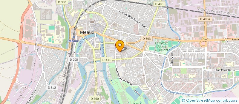 localisation de l'entreprise MONSIEUR EINES BEKRI à MEAUX