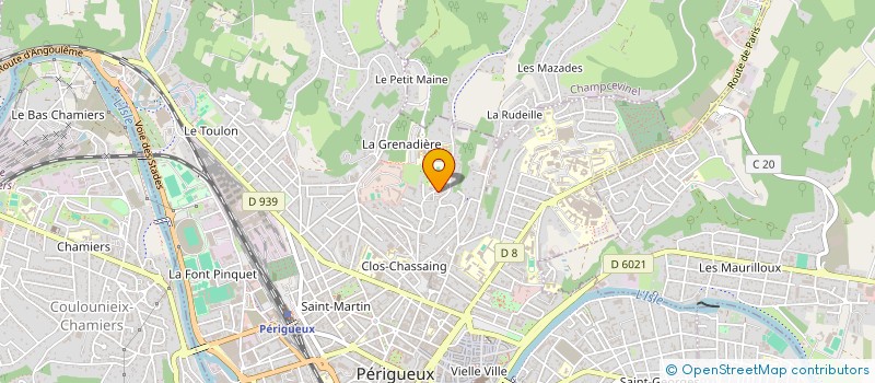 localisation de l'entreprise MONSIEUR EISA NEMATIAKHOREHSOFLAEI  PERIGUEUX