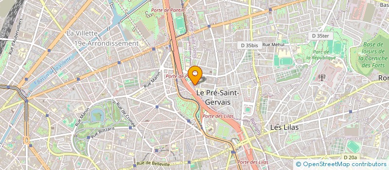 localisation de l'entreprise MONSIEUR EITAN BOUAZIZ à LE PRE-SAINT-GERVAIS