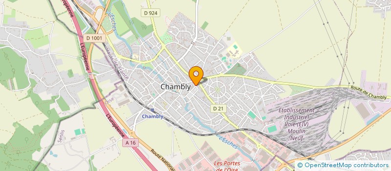 localisation de l'entreprise MONSIEUR EITAN MARELLY  CHAMBLY