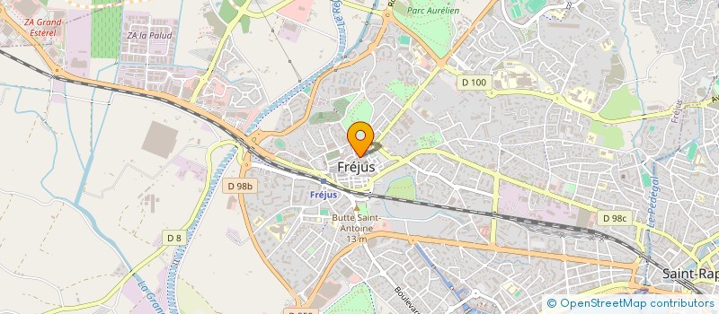 localisation de l'entreprise MONSIEUR EITANE ROCHE à FREJUS