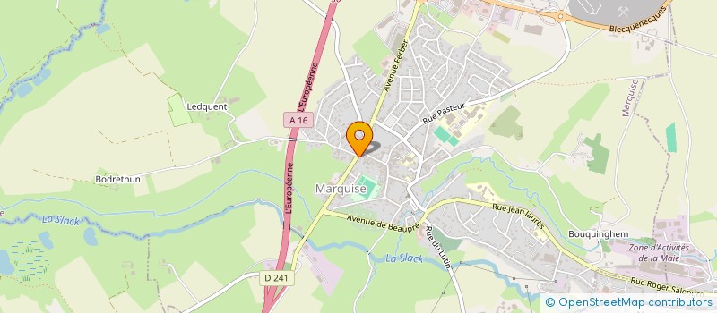 localisation de l'entreprise MONSIEUR EITEL ETEKI  MARQUISE