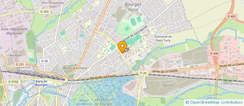 localisation de l'entreprise MONSIEUR EJAZ MOMAND  BOURGES