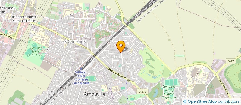 localisation de l'entreprise MONSIEUR EJAZ YOUNAS  GONESSE