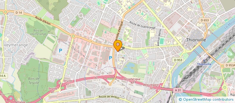 localisation de l'entreprise MONSIEUR EJUP AZEMI  THIONVILLE