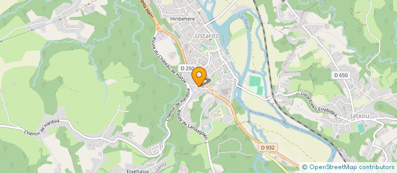 localisation de l'entreprise MONSIEUR EKAITZ BERGARECHE  HALSOU