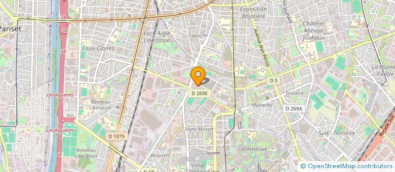 localisation de l'entreprise MONSIEUR EKENE OYIOGU  GRENOBLE