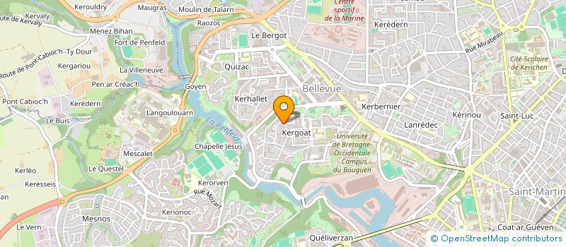 localisation de l'entreprise MONSIEUR EKHSIR AVDALOVI à BREST