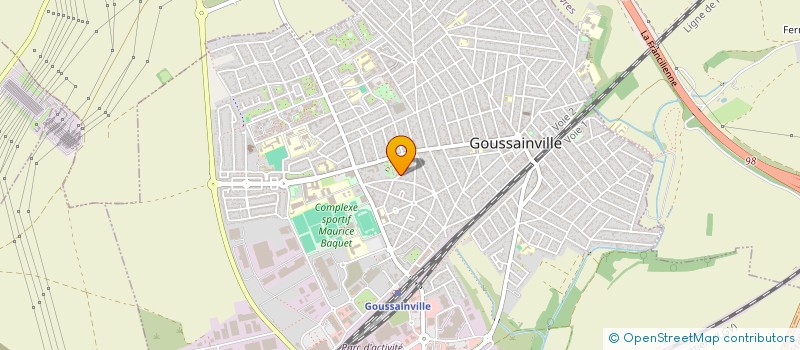 localisation de l'entreprise MONSIEUR EKIN FINDIK  GOUSSAINVILLE