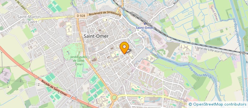 localisation de l'entreprise MONSIEUR EKMET OZKAN  SAINT-OMER