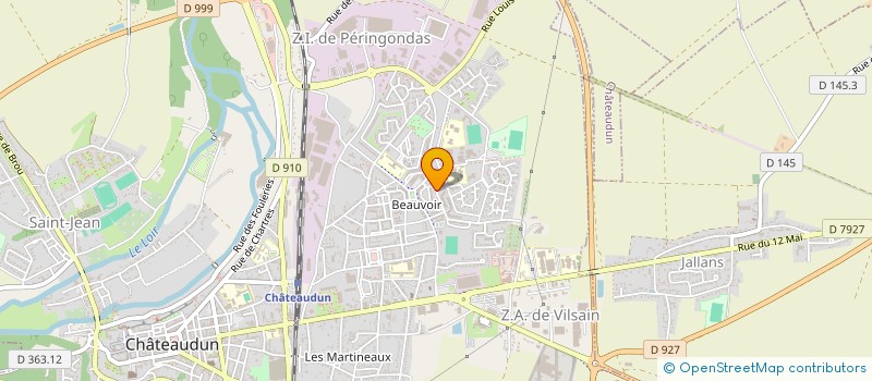 localisation de l'entreprise MONSIEUR EKRAMULLAH NOORZAI à CHATEAUDUN