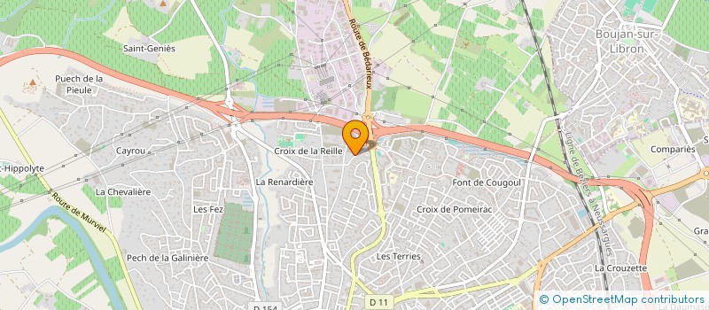 localisation de l'entreprise MONSIEUR EKREM DENIZ  BEZIERS