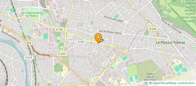 localisation de l'entreprise MONSIEUR EKREM YAMAN  CHAMPIGNY-SUR-MARNE