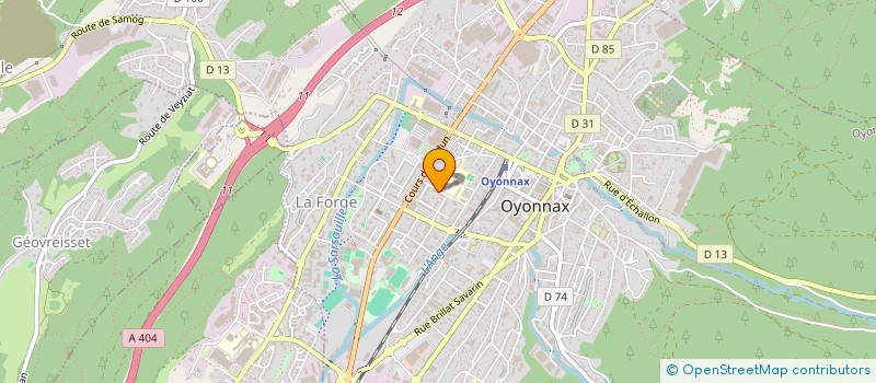 localisation de l'entreprise MONSIEUR EKREM YILMAZ à OYONNAX