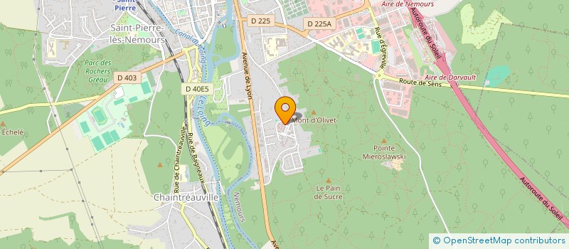 localisation de l'entreprise MONSIEUR EKREM YILMAZ  NEMOURS