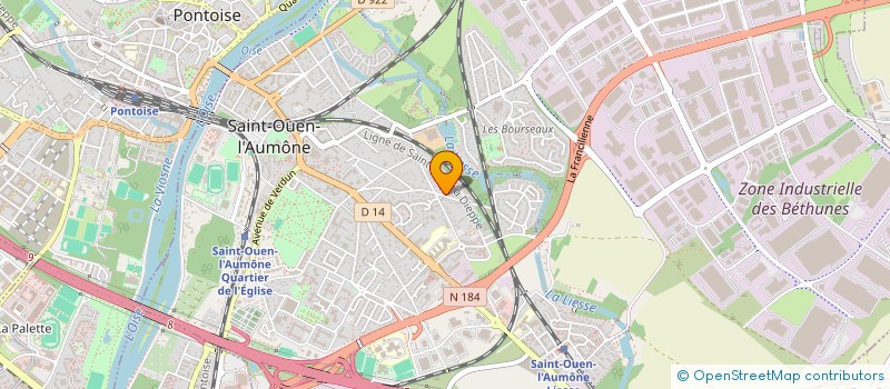 localisation de l'entreprise MONSIEUR EKUE SERGIO GEOFFREY SODOGAS AYIVI  SAINT-OUEN-L'AUMONE