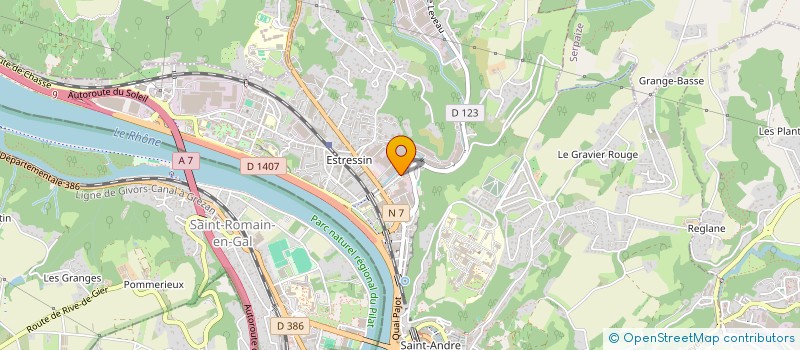 localisation de l'entreprise MONSIEUR EKWALLA BWANGA  VIENNE