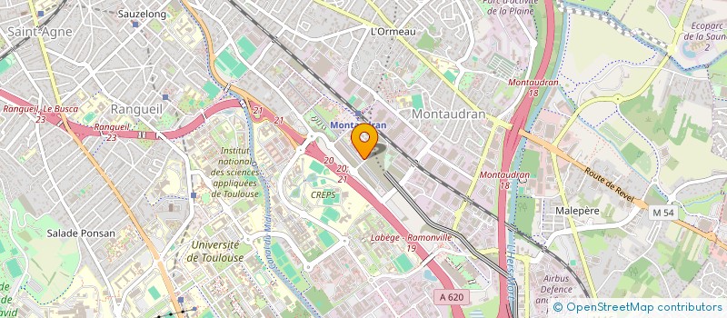 localisation de l'entreprise MONSIEUR EL ABID à TOULOUSE