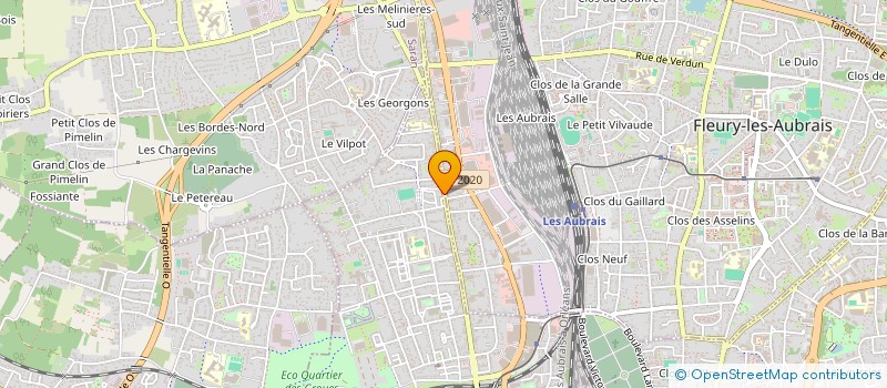 localisation de l'entreprise MONSIEUR EL ABOUBAKER MOHAMED IBRAHIM à ORLEANS