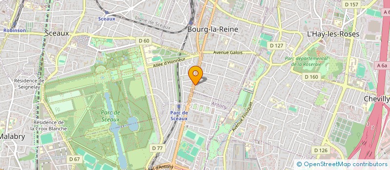 localisation de l'entreprise MONSIEUR EL ADEL MALEK à BOURG-LA-REINE