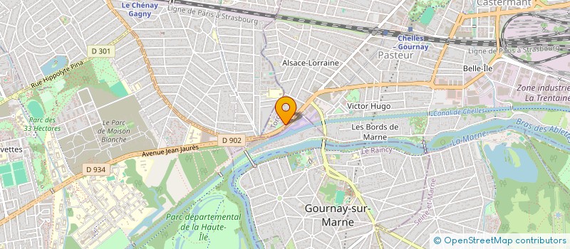 localisation de l'entreprise MONSIEUR EL AFKIR à CHELLES
