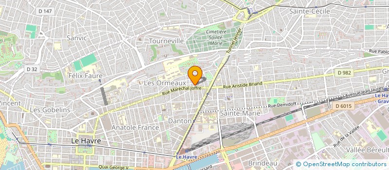 localisation de l'entreprise MONSIEUR EL AID AZZI  LE HAVRE