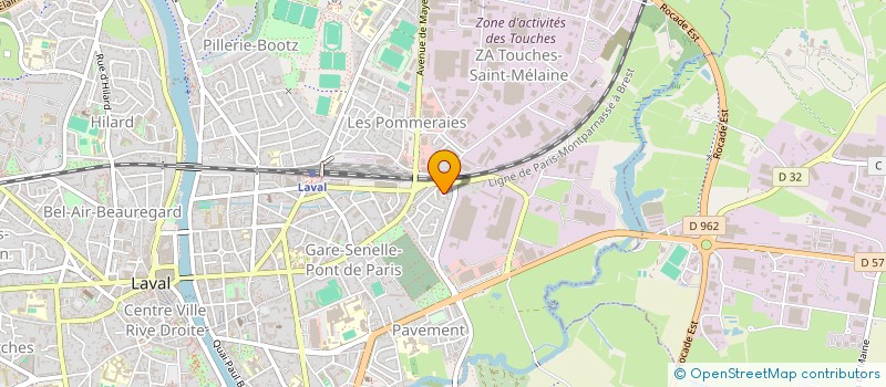 localisation de l'entreprise MONSIEUR EL AKHEL DEHAR à LAVAL
