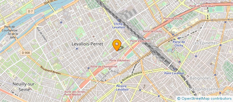 localisation de l'entreprise MONSIEUR EL ALY à LEVALLOIS-PERRET
