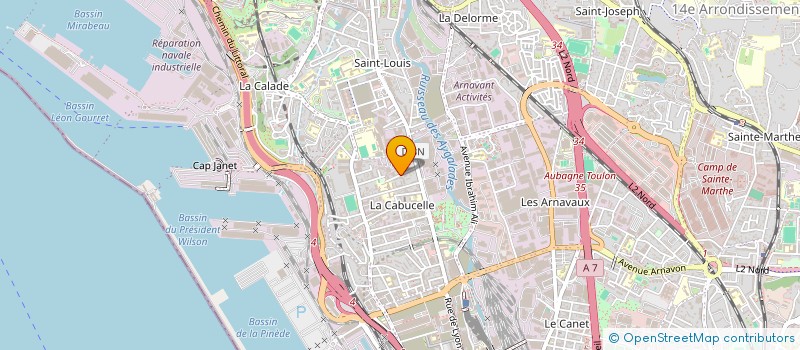 localisation de l'entreprise MONSIEUR EL AMIN SEDRAIA à MARSEILLE