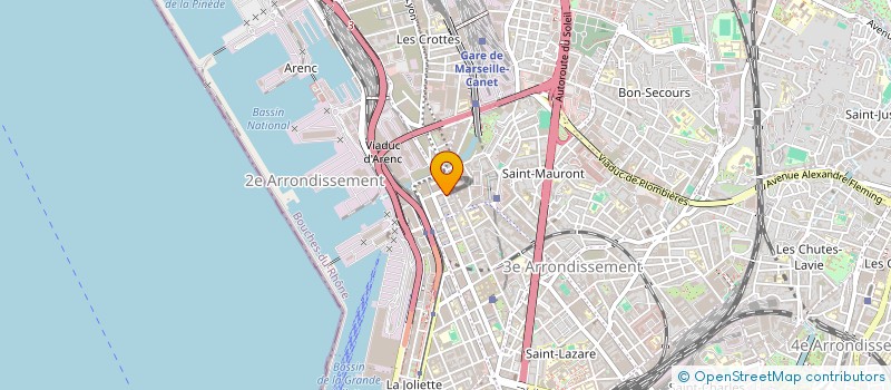localisation de l'entreprise MONSIEUR EL AMINE MICHOU à MARSEILLE