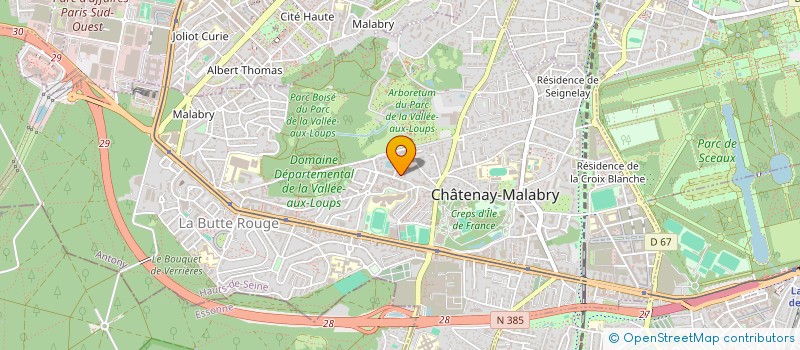 localisation de l'entreprise MONSIEUR EL ANOUER BOUKADOUM  CHATENAY-MALABRY